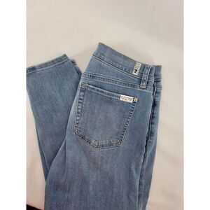 7 For All Mankind‎ Womens 28 High Waisr Gwenevere Straight Ankle